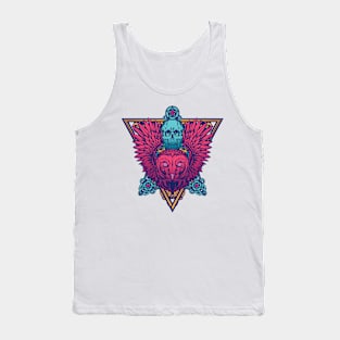 Neon Owl Tank Top